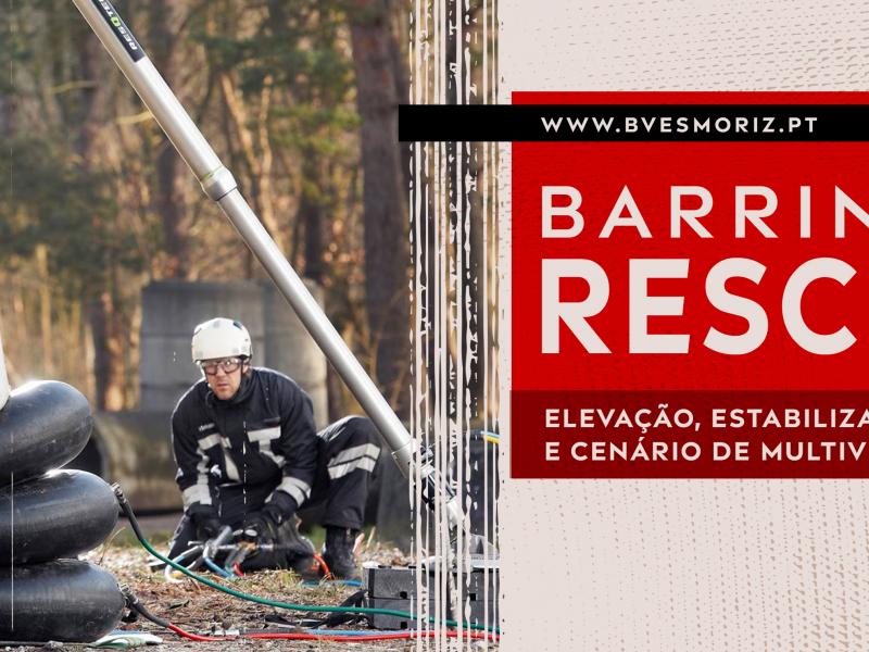 Barrinha Rescue22 - Seminário de elevação, estabilização de emergência e cenário multivítimas