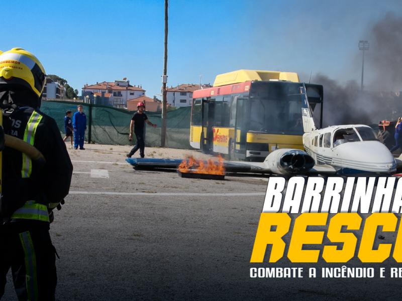 Barrinha Rescue23 - Combate a Incêndio e Resgate em Aeronaves
