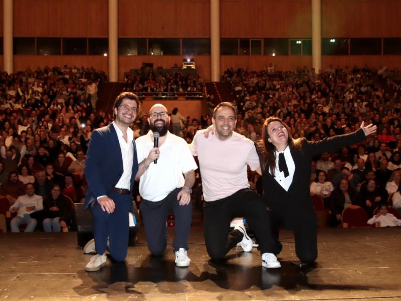 Barrinha Comedy enche Europarque em noite solidária de gargalhadas